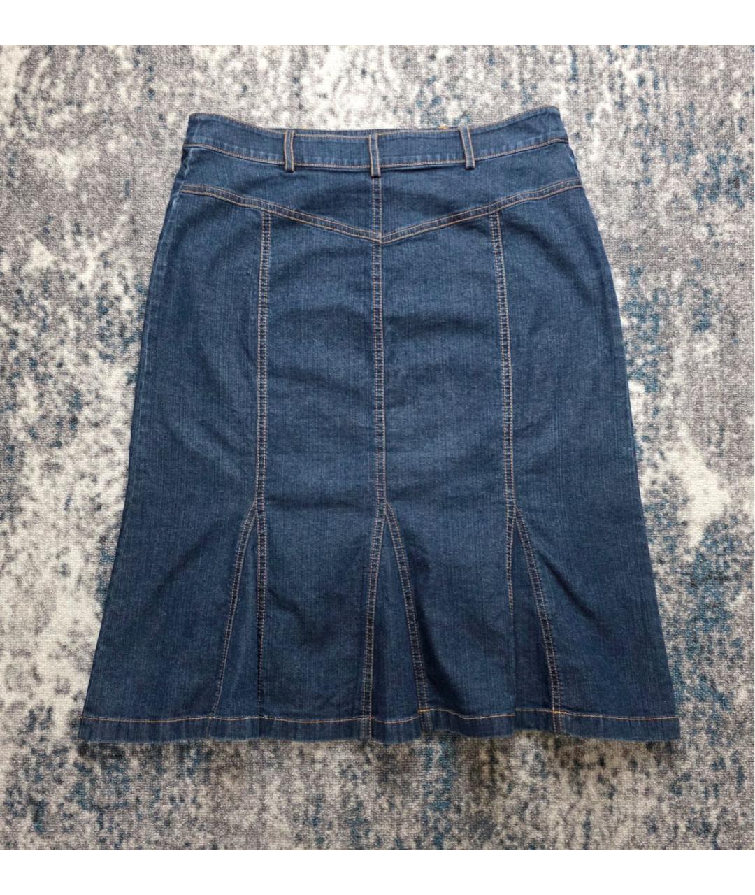 BOGNER Синие хлопко-эластановые шорты, фото 2