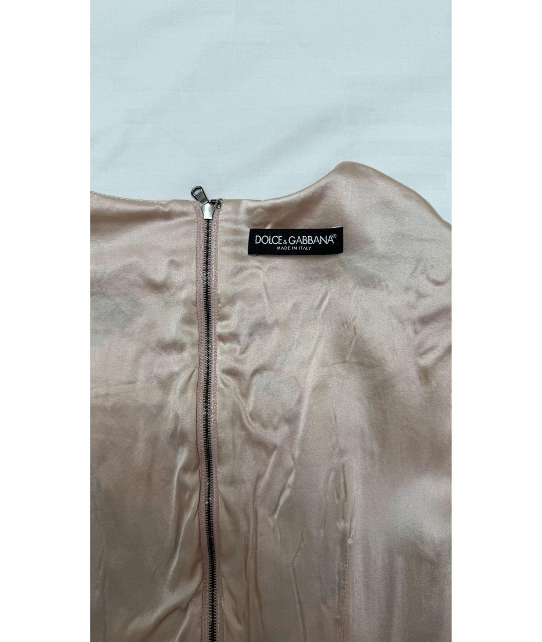 DOLCE&GABBANA Мульти вискозное платье, фото 3