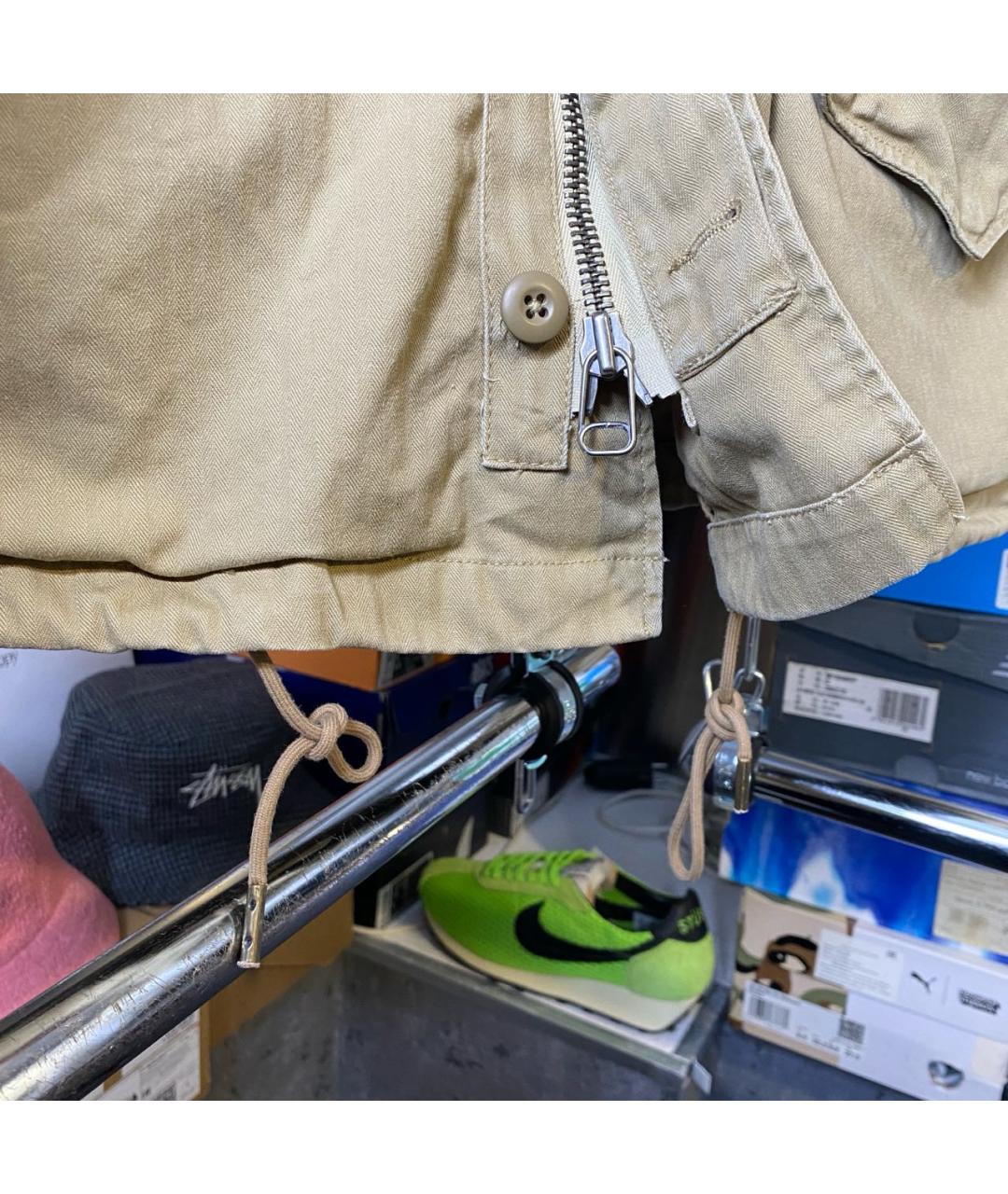 POLO RALPH LAUREN Бежевая хлопковая куртка, фото 6
