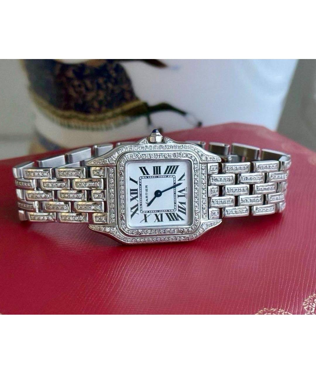 CARTIER Серебряные часы, фото 3