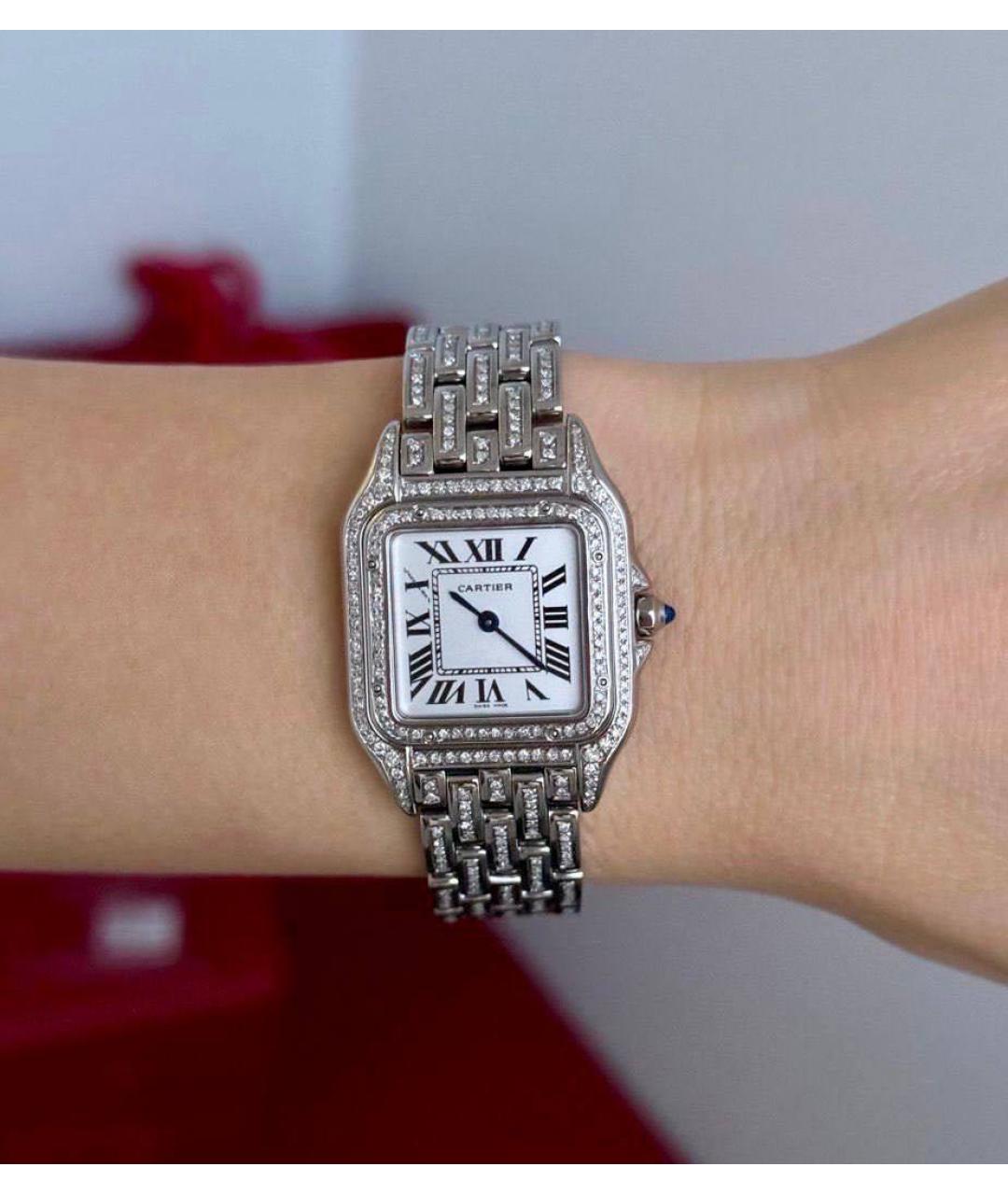 CARTIER Серебряные часы, фото 4