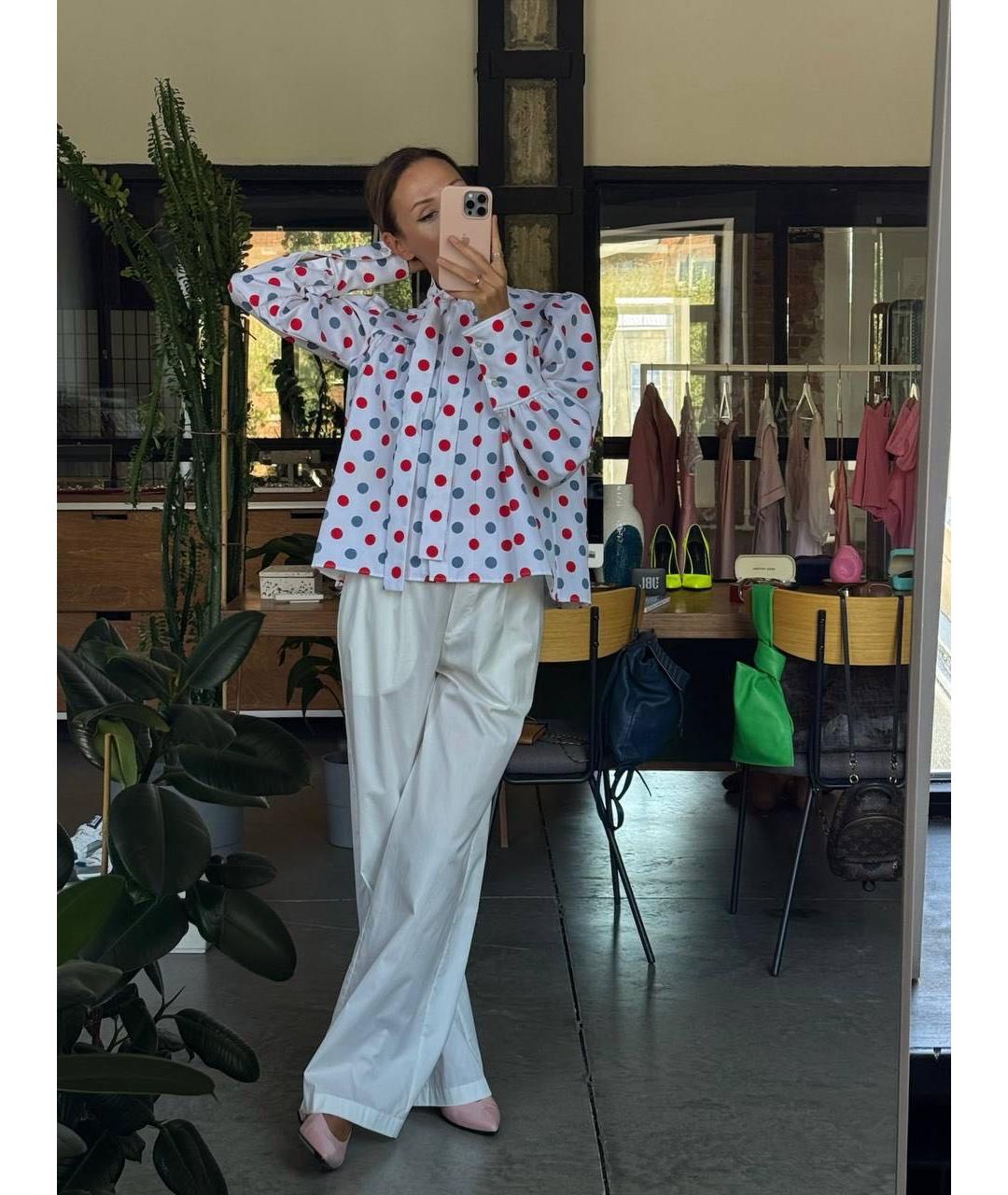 J.W.ANDERSON Мульти хлопковая блузы, фото 3