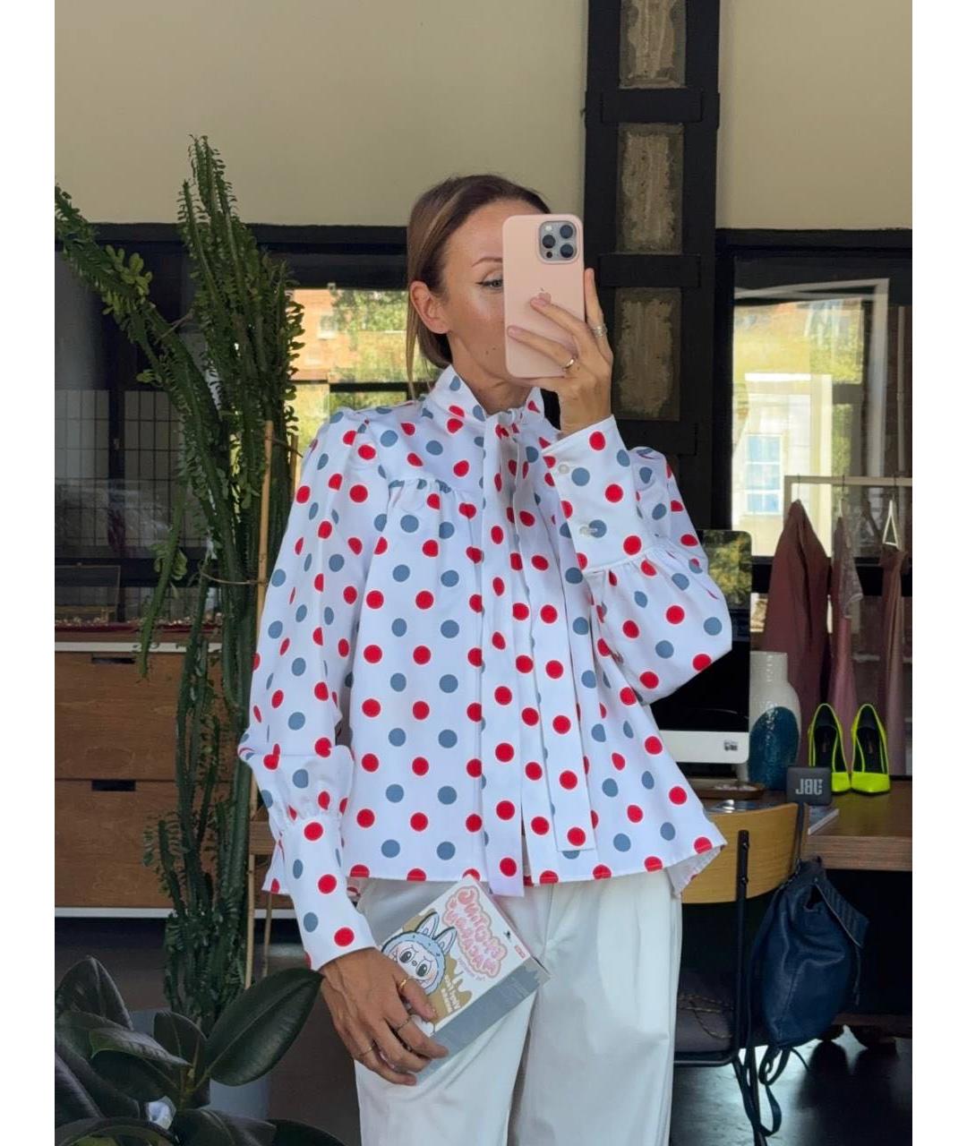 J.W.ANDERSON Мульти хлопковая блузы, фото 2