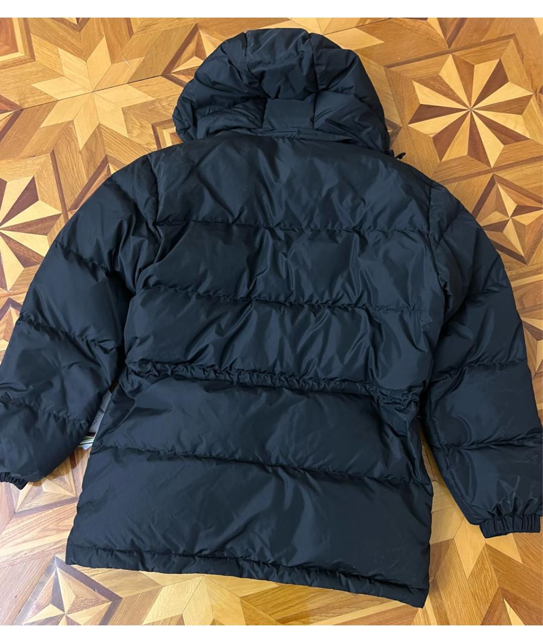 MSGM Черный полиэстеровый пуховик, фото 2