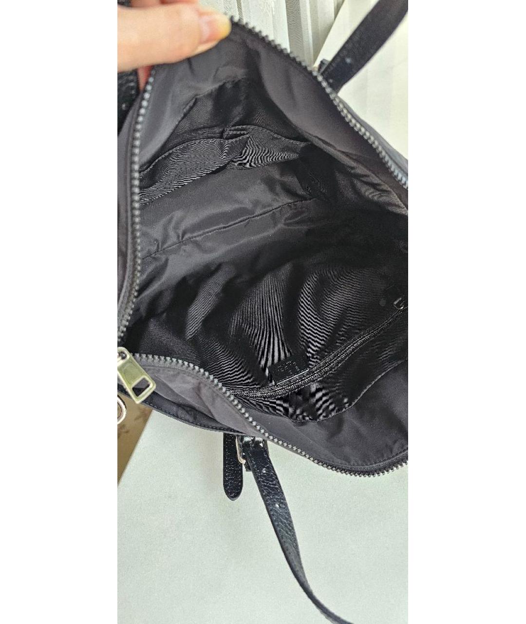 GUCCI Черная тканевая сумка через плечо, фото 4