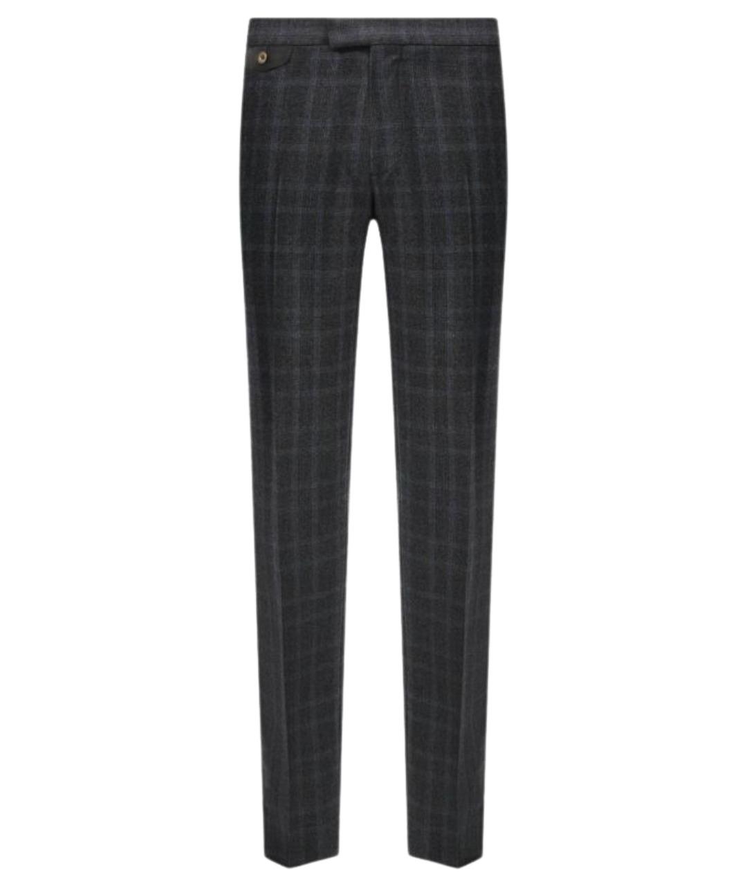 ZILLI Мульти шерстяные повседневные брюки, фото 1