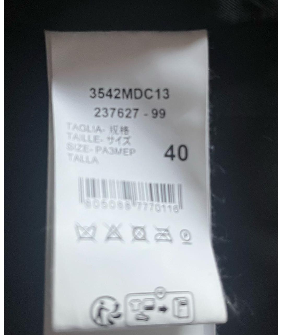 MSGM Антрацитовая синтетическая шуба, фото 5