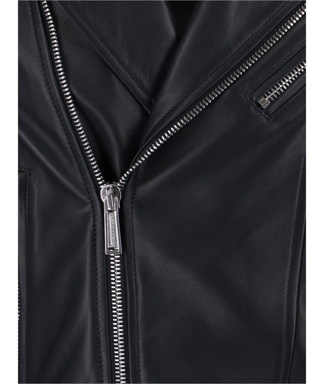 DSQUARED2 Черная полиамидовая куртка, фото 3