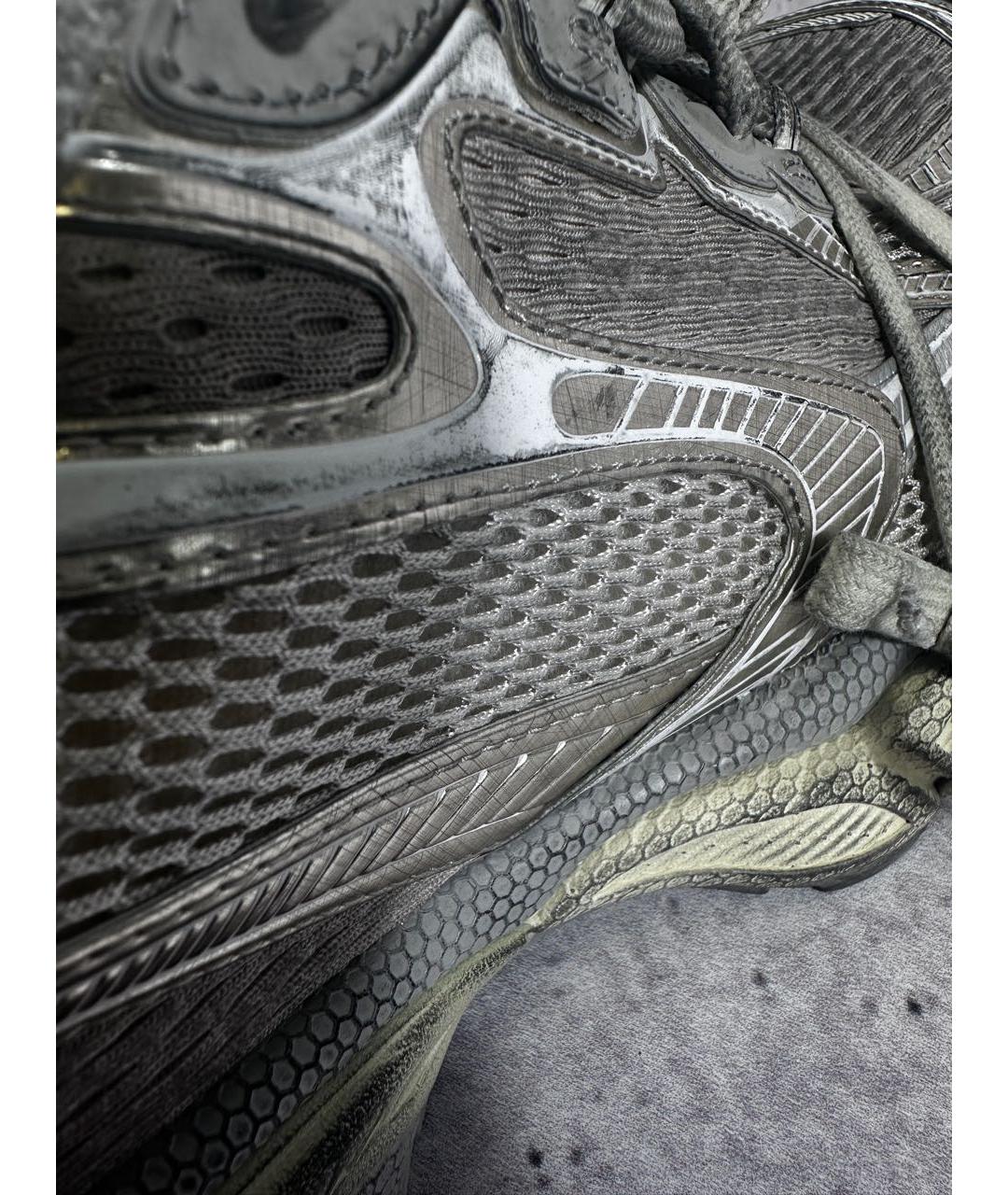 BALENCIAGA Мульти текстильные низкие кроссовки / кеды, фото 6
