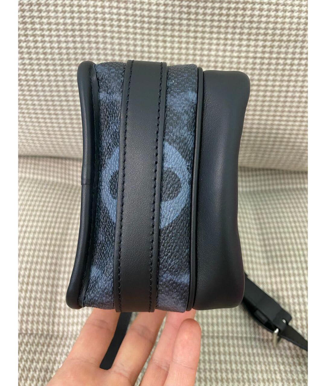 LOUIS VUITTON PRE-OWNED Черная сумка на плечо, фото 5