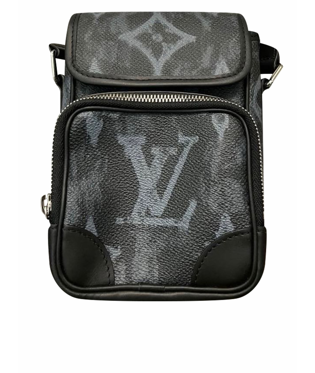 LOUIS VUITTON Черная сумка на плечо, фото 1