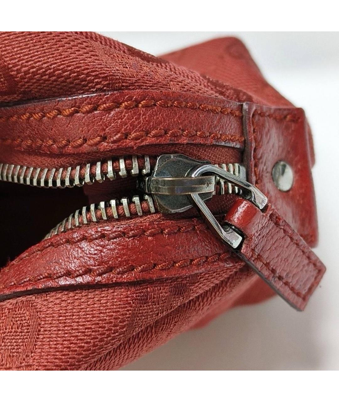 GUCCI Красная сумка с короткими ручками, фото 4