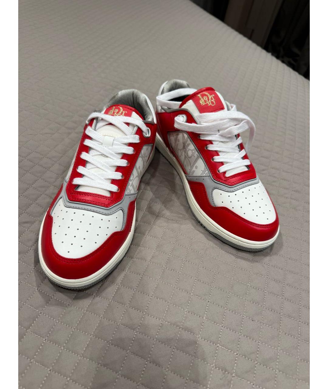 CHRISTIAN DIOR Мульти кожаные кроссовки, фото 2