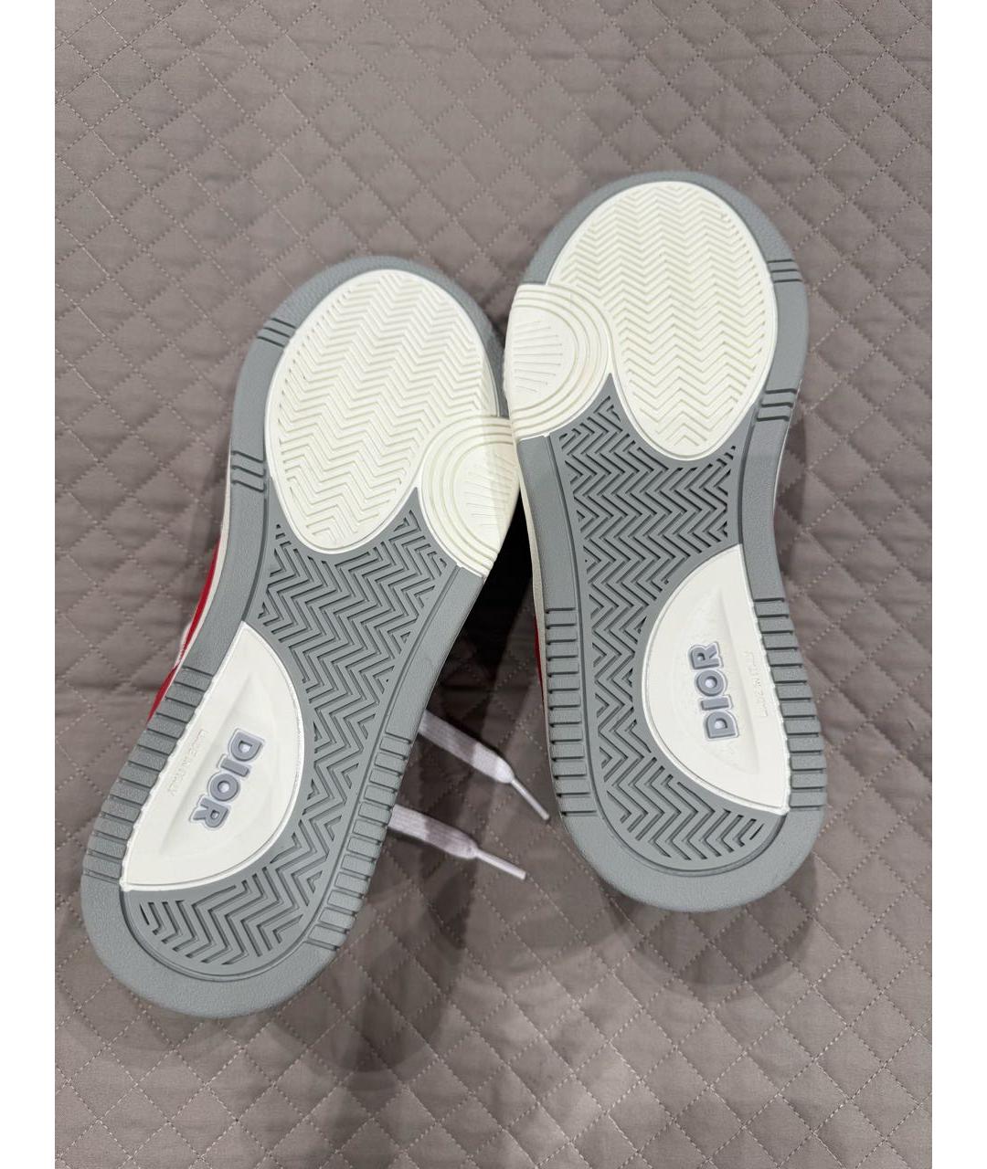 CHRISTIAN DIOR Мульти кожаные кроссовки, фото 6