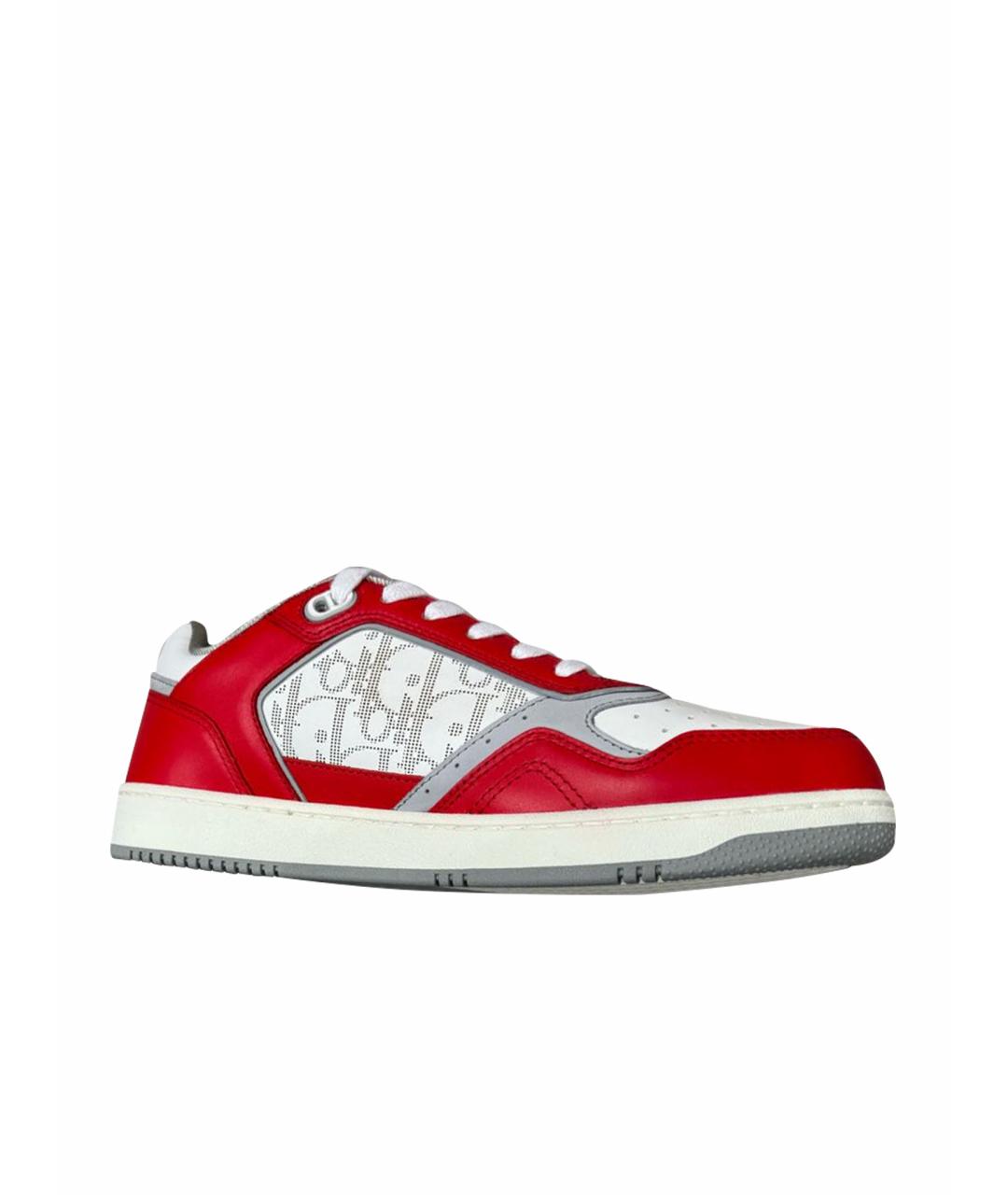 CHRISTIAN DIOR Мульти кожаные кроссовки, фото 1