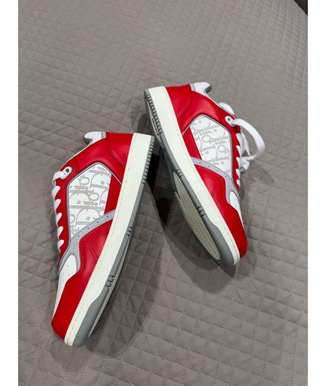 CHRISTIAN DIOR Мульти кожаные кроссовки, фото 8