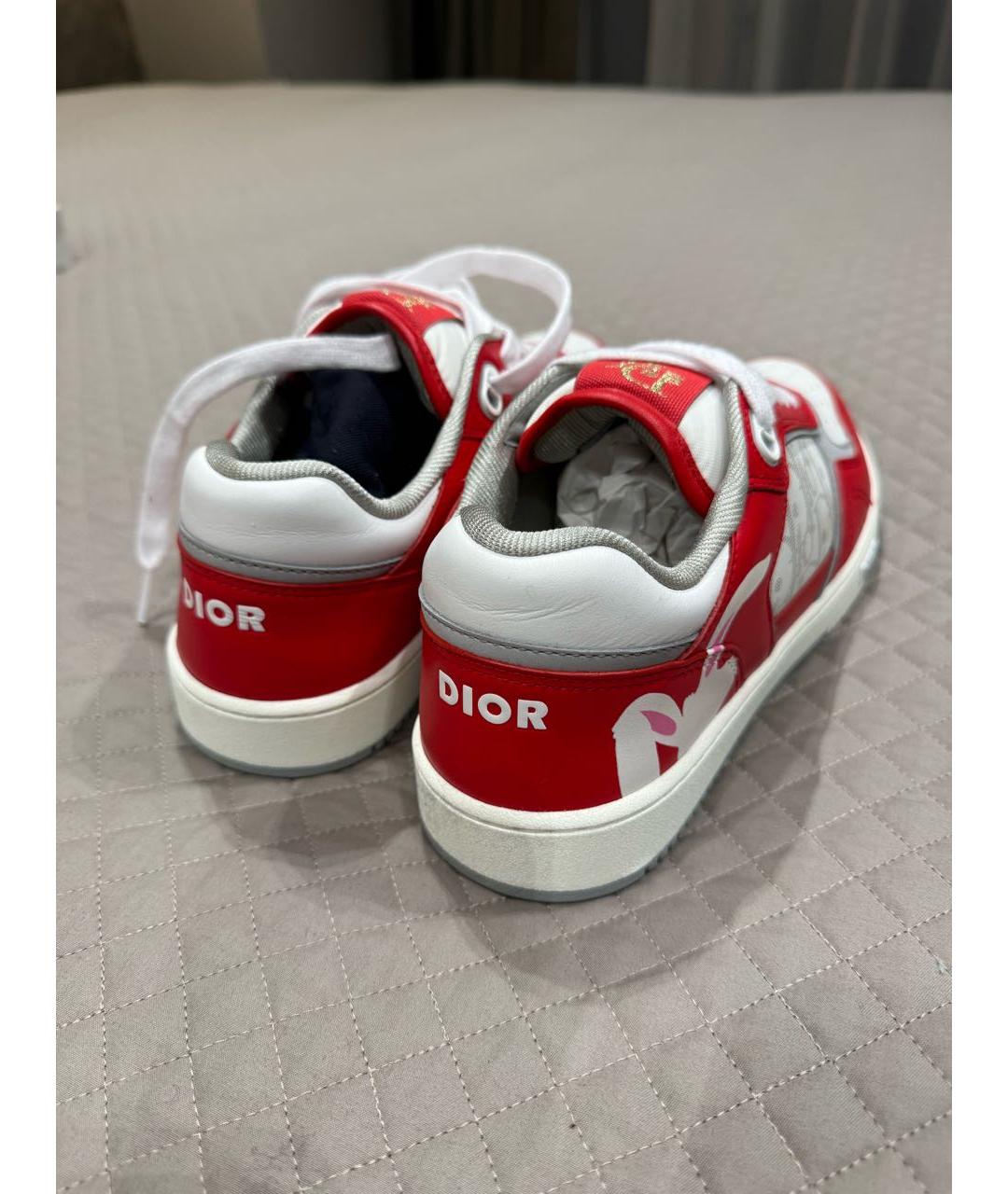 CHRISTIAN DIOR Мульти кожаные кроссовки, фото 3