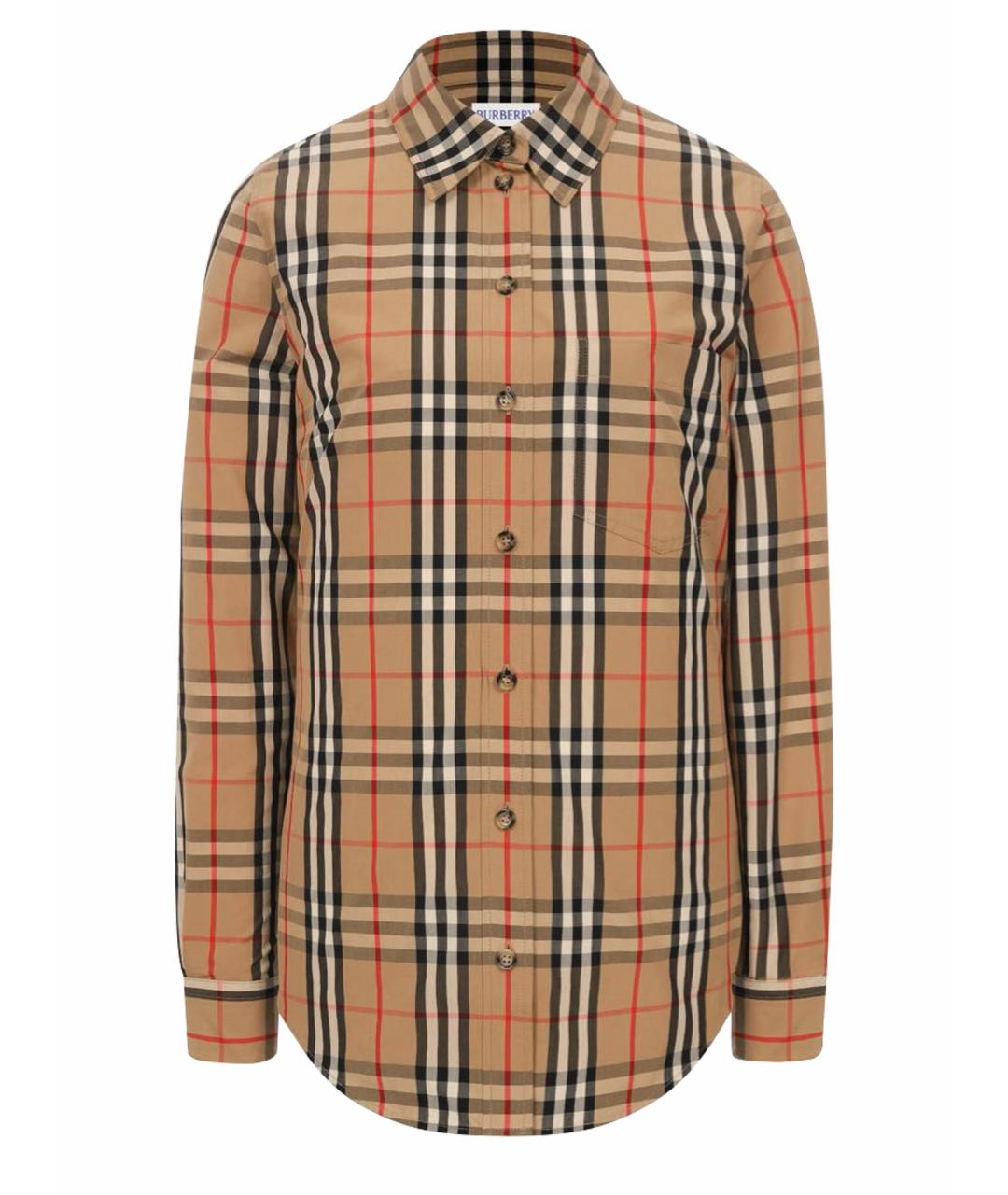 BURBERRY Мульти хлопковая рубашка, фото 1