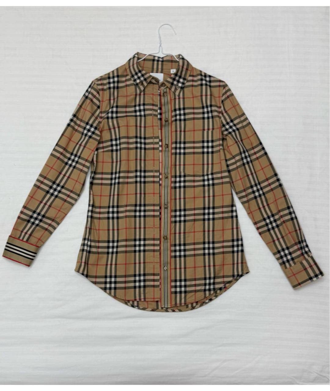 BURBERRY Мульти хлопковая рубашка, фото 8