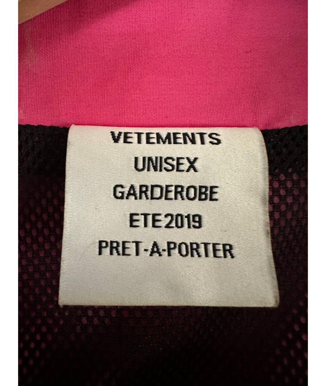 VETEMENTS Мульти хлопковая куртка, фото 5
