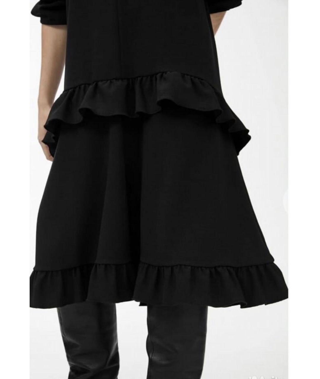 ARKET Черное полиэстеровое повседневное платье, фото 4