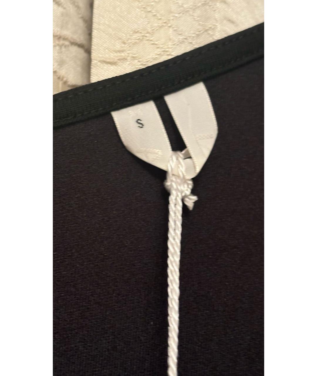 ARKET Черное полиэстеровое повседневное платье, фото 6