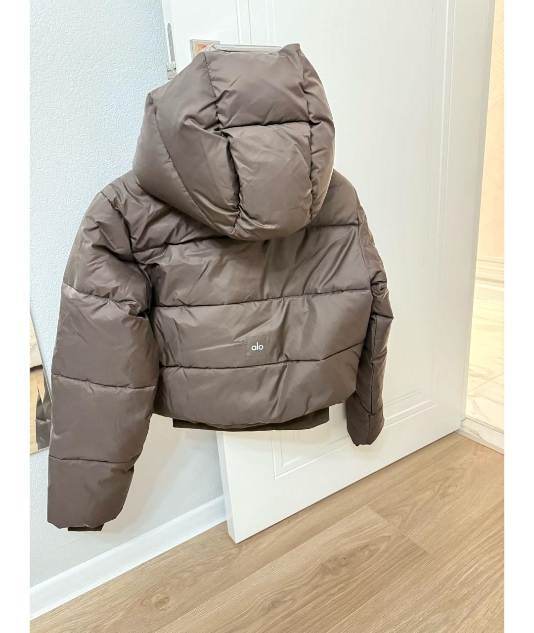 ALO YOGA Коричневый пуховик, фото 3