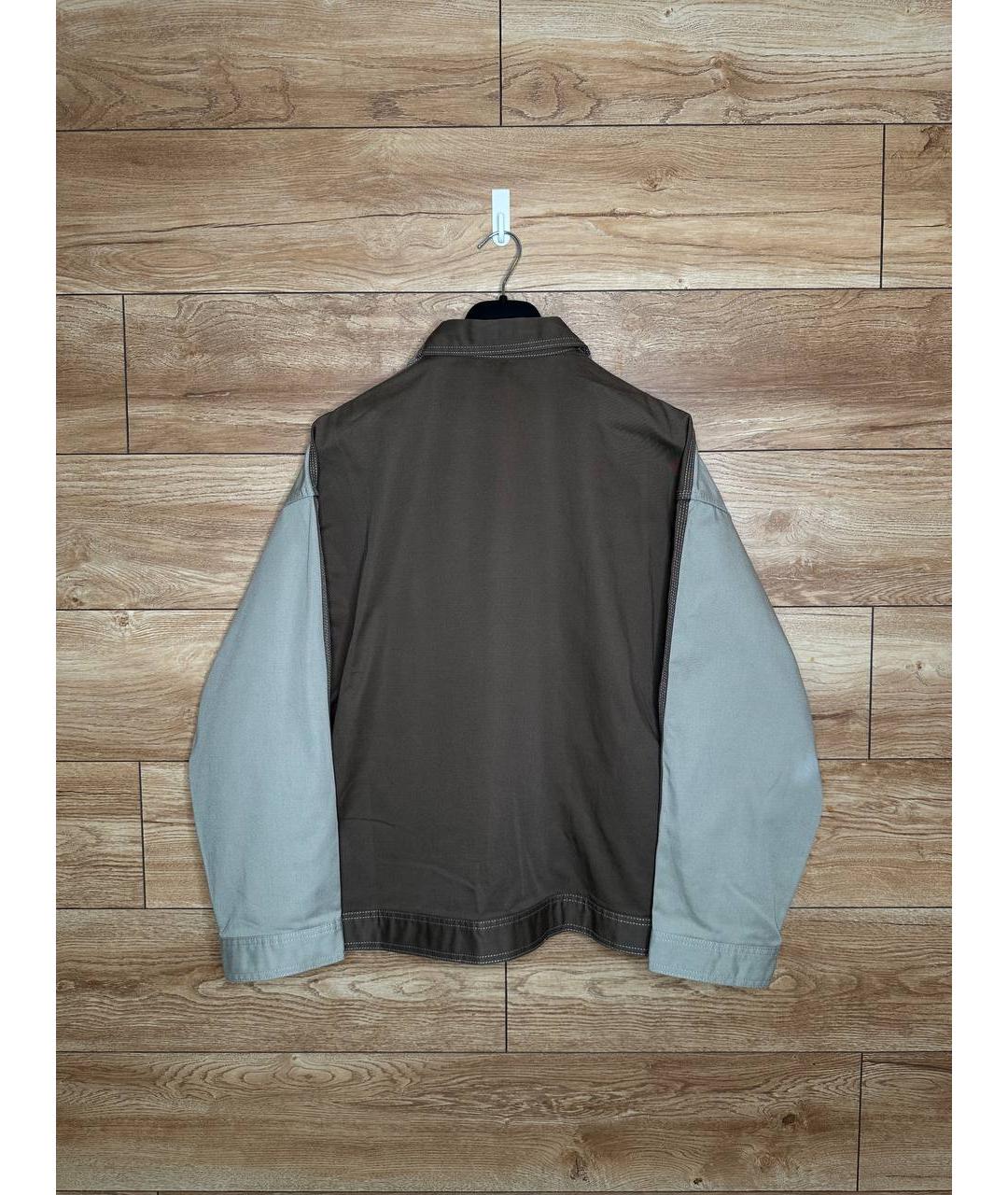 MAISON MIHARA YASUHIRO Бежевая хлопковая куртка, фото 2