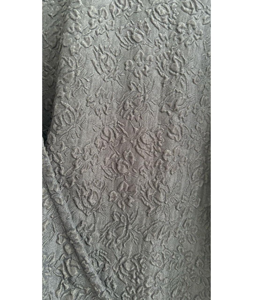 ARKET Черное шелковое повседневное платье, фото 5