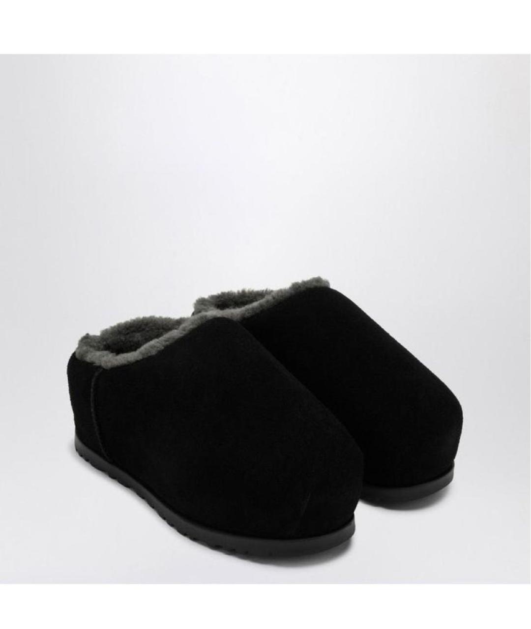 UGG AUSTRALIA Черные замшевые полусапоги, фото 2