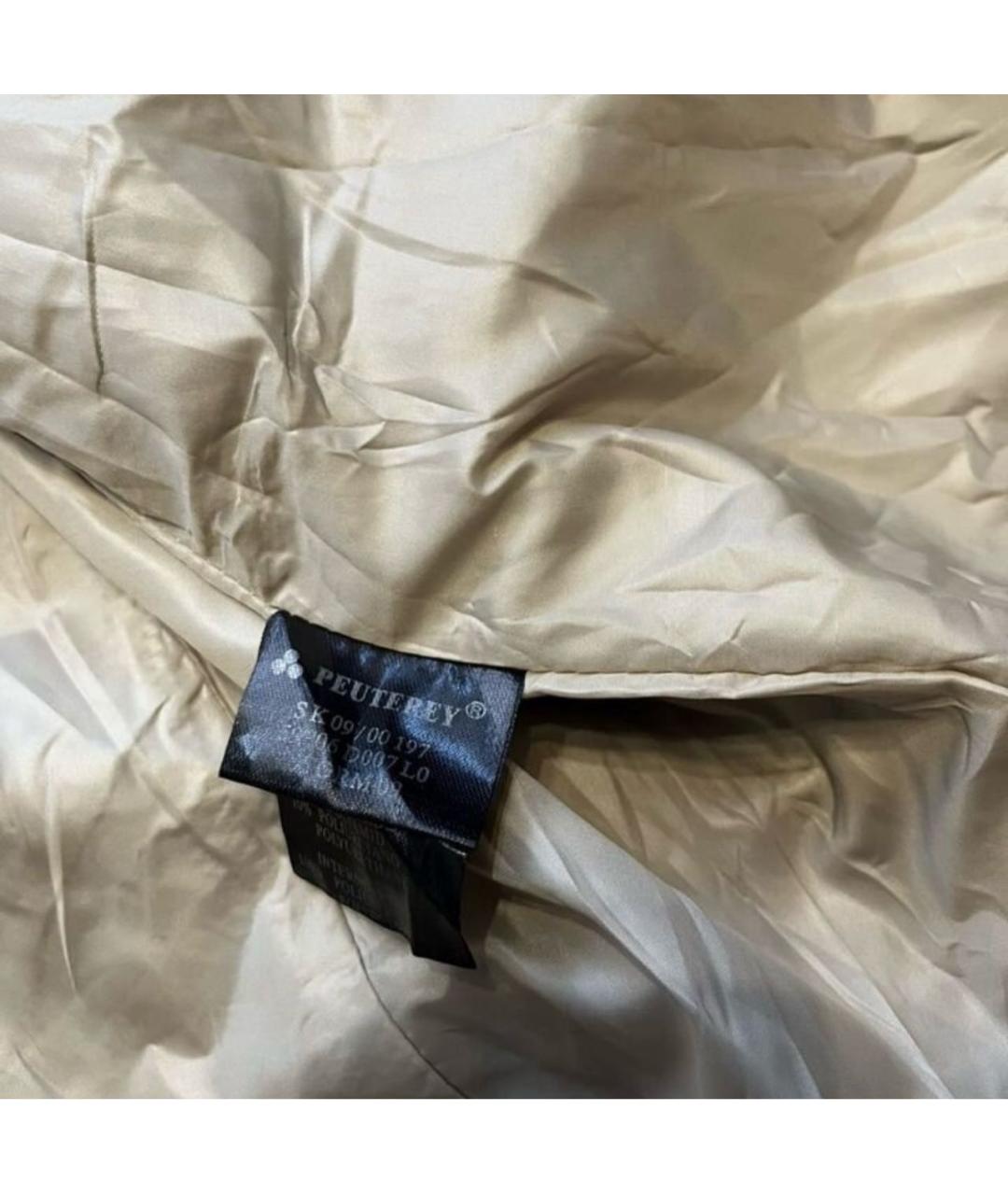 PEUTEREY Бежевая хлопковая куртка, фото 6