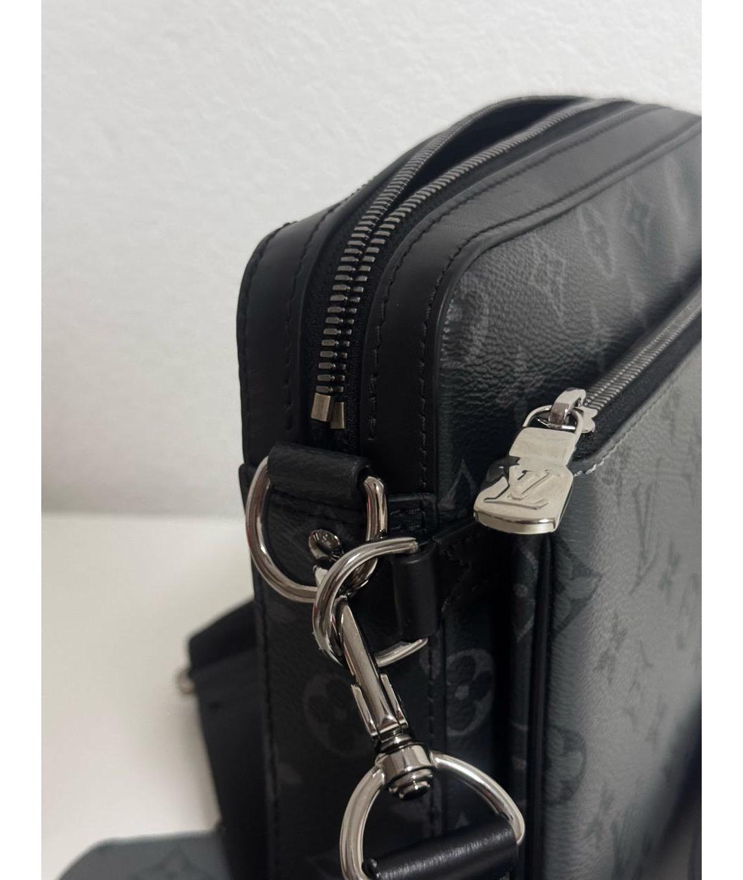 LOUIS VUITTON Черная сумка на плечо, фото 5