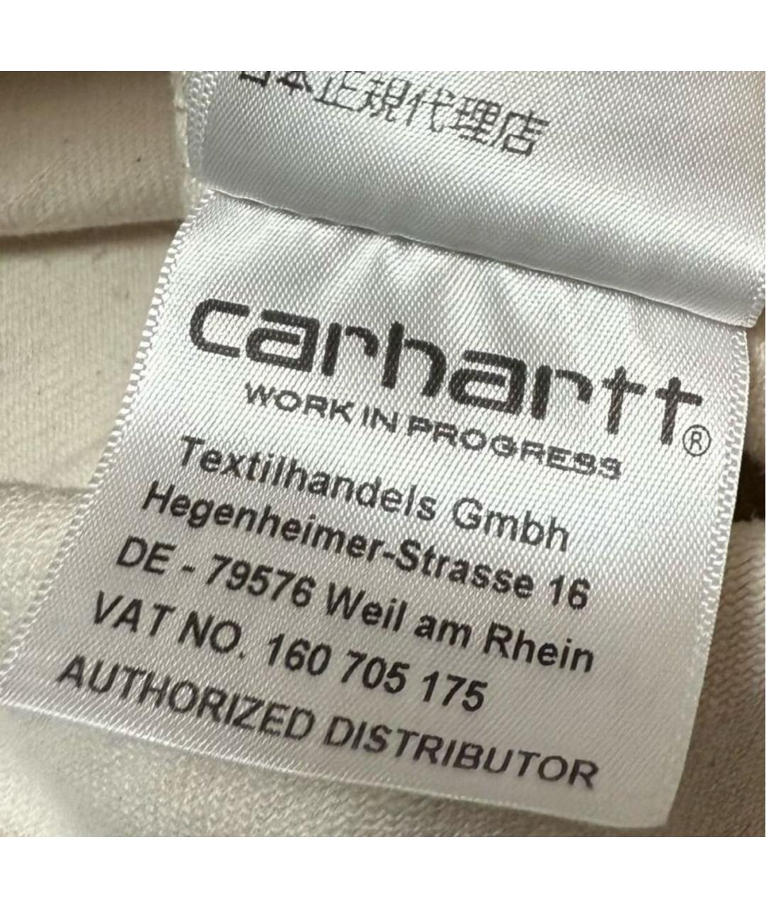 CARHARTT Бежевая хлопковая куртка, фото 8