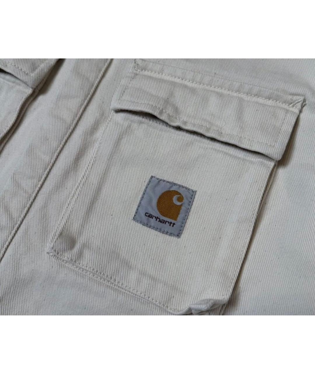 CARHARTT Бежевая хлопковая куртка, фото 4