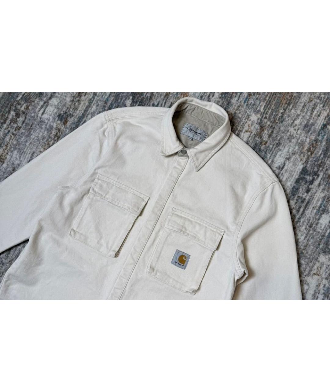 CARHARTT Бежевая хлопковая куртка, фото 3