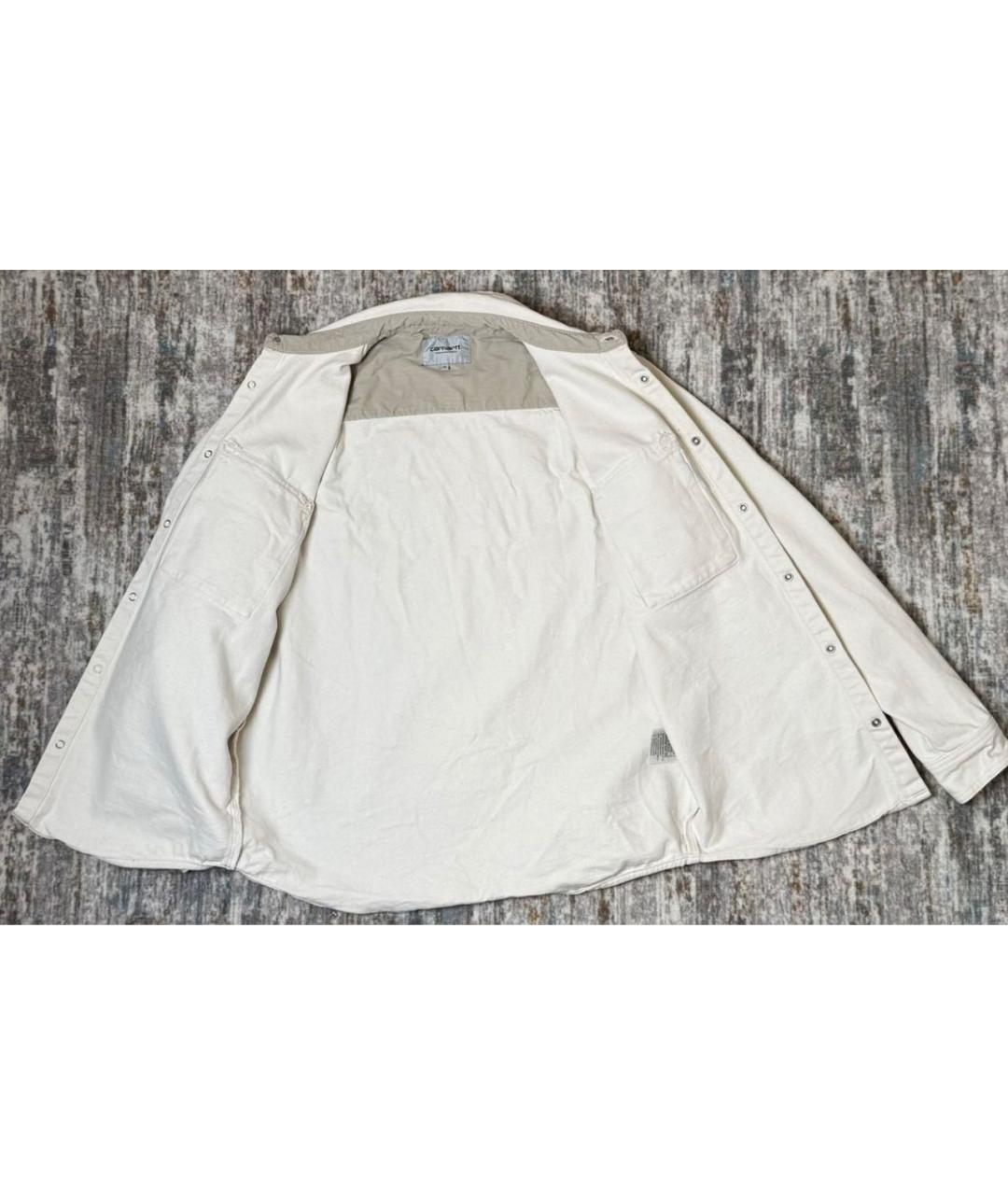 CARHARTT Бежевая хлопковая куртка, фото 6