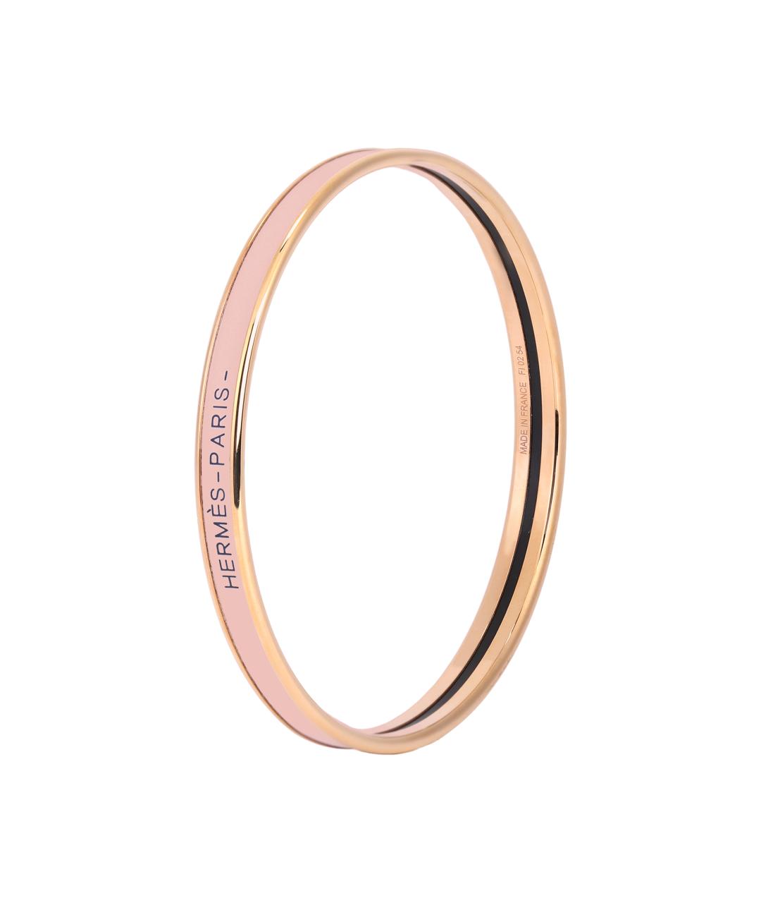 HERMES Розовый браслет, фото 2