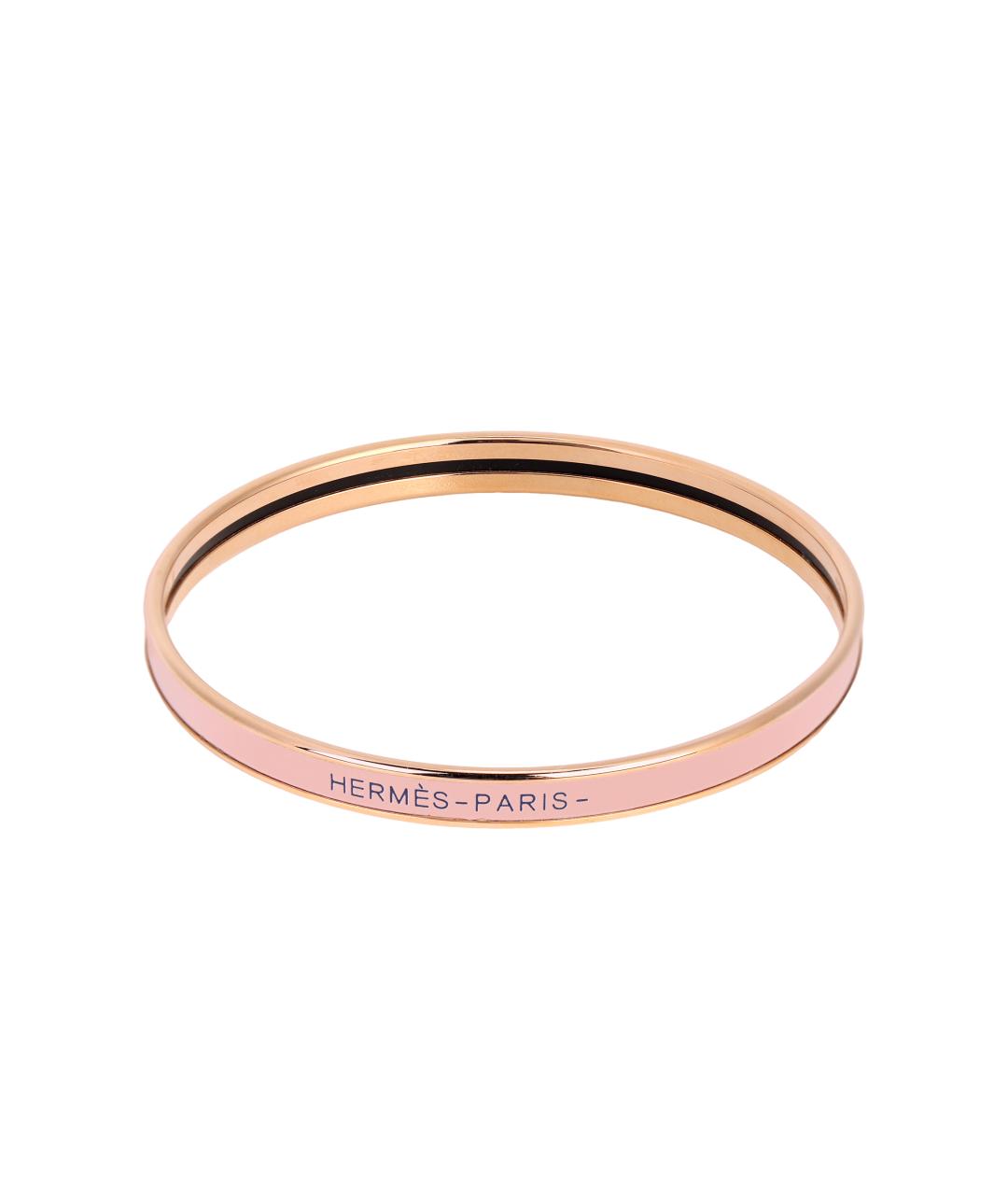 HERMES Розовый браслет, фото 1