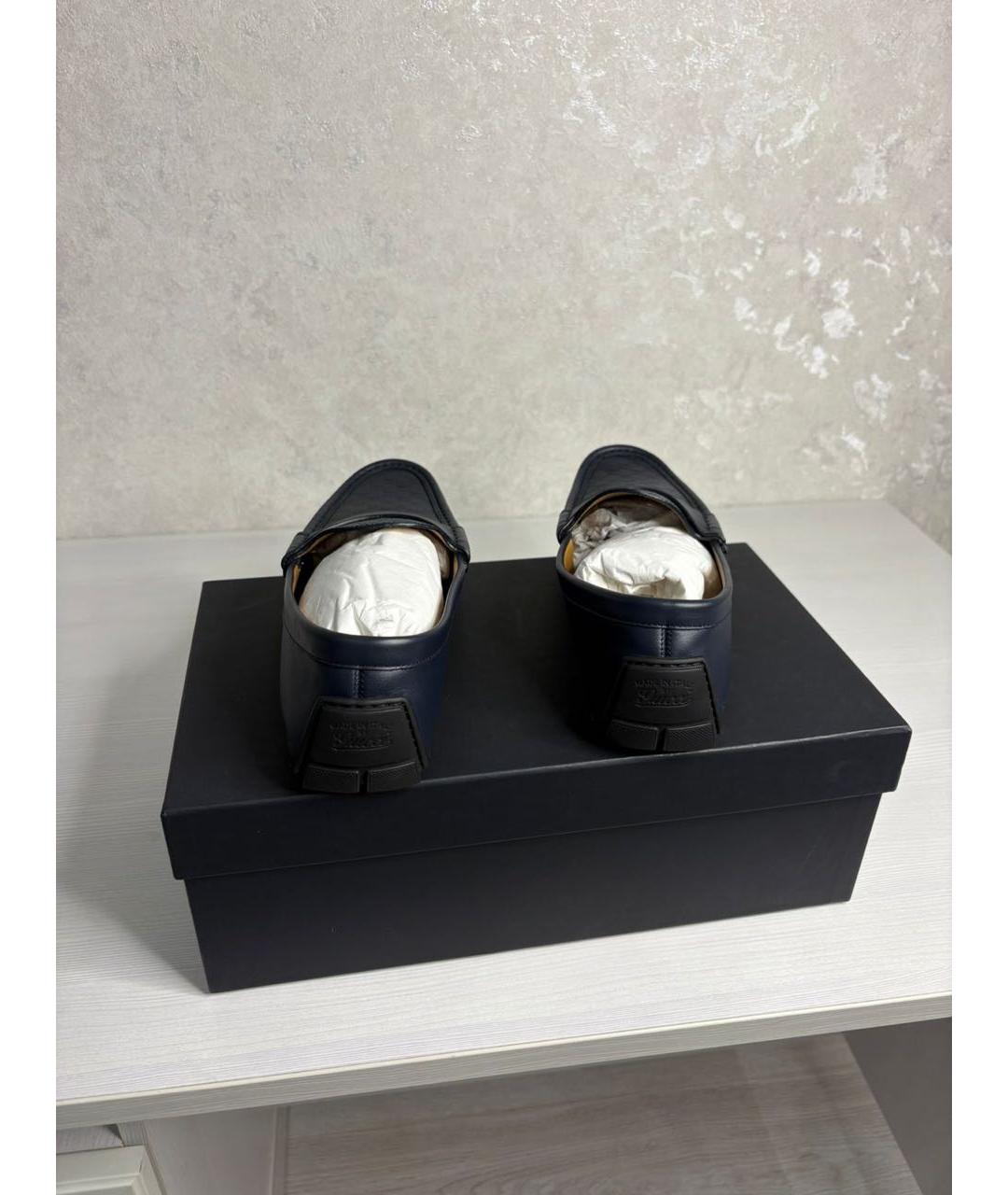 GUCCI Черные мокасины, фото 6