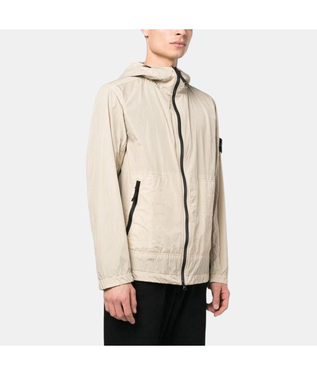 STONE ISLAND Бежевая куртка, фото 4