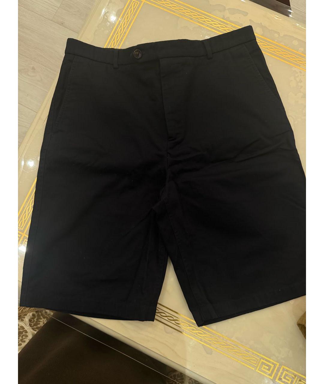 GUCCI Темно-синие деним шорты, фото 4