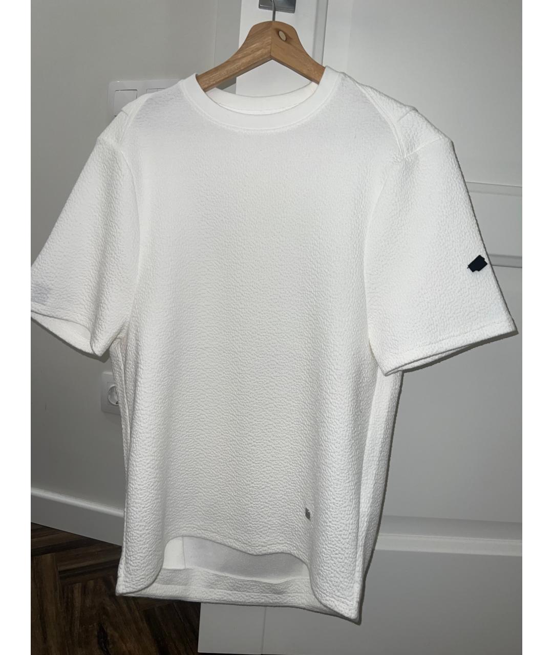 ADER ERROR Белая хлопковая футболка, фото 7