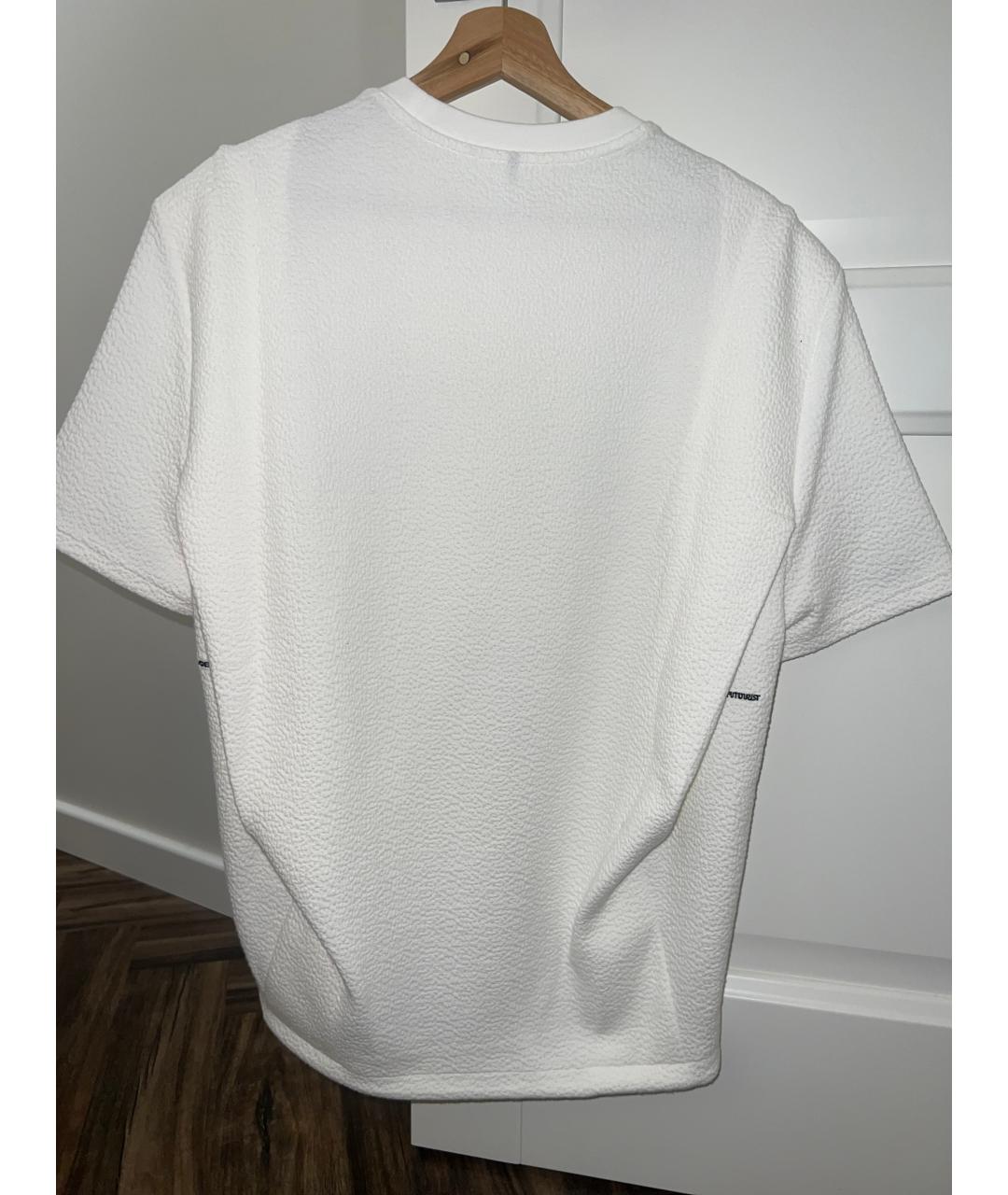 ADER ERROR Белая хлопковая футболка, фото 2