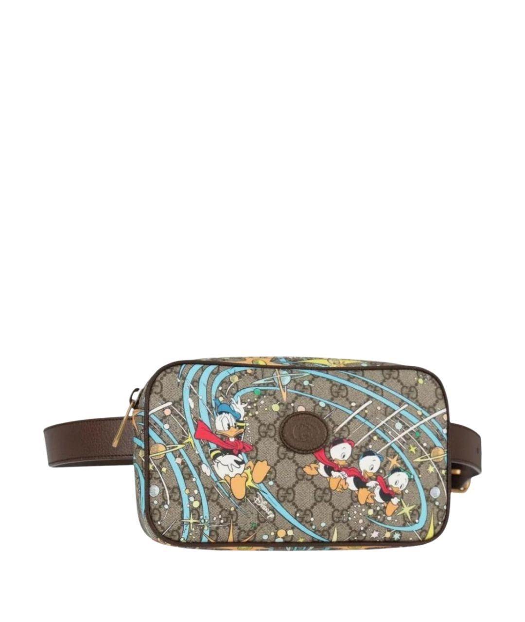 GUCCI Мульти кожаная поясная сумка, фото 1