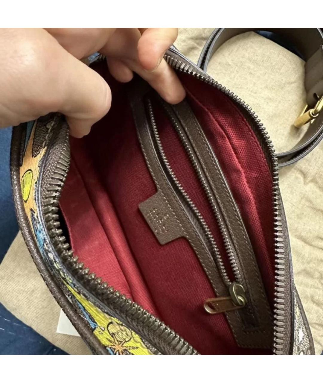 GUCCI Мульти кожаная поясная сумка, фото 6