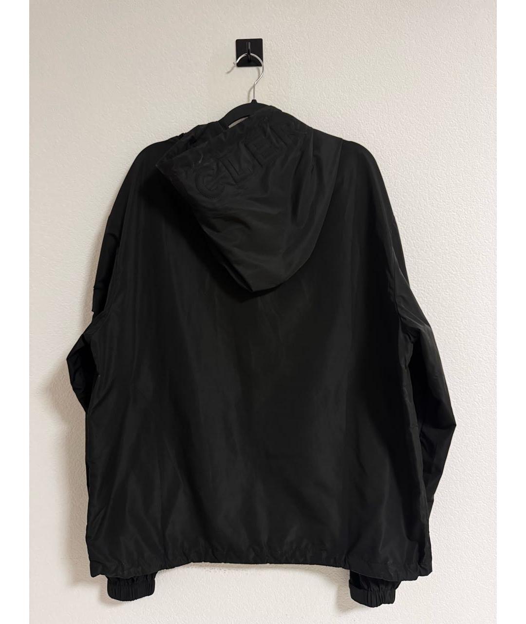 MONCLER Черная полиэстеровая куртка, фото 2