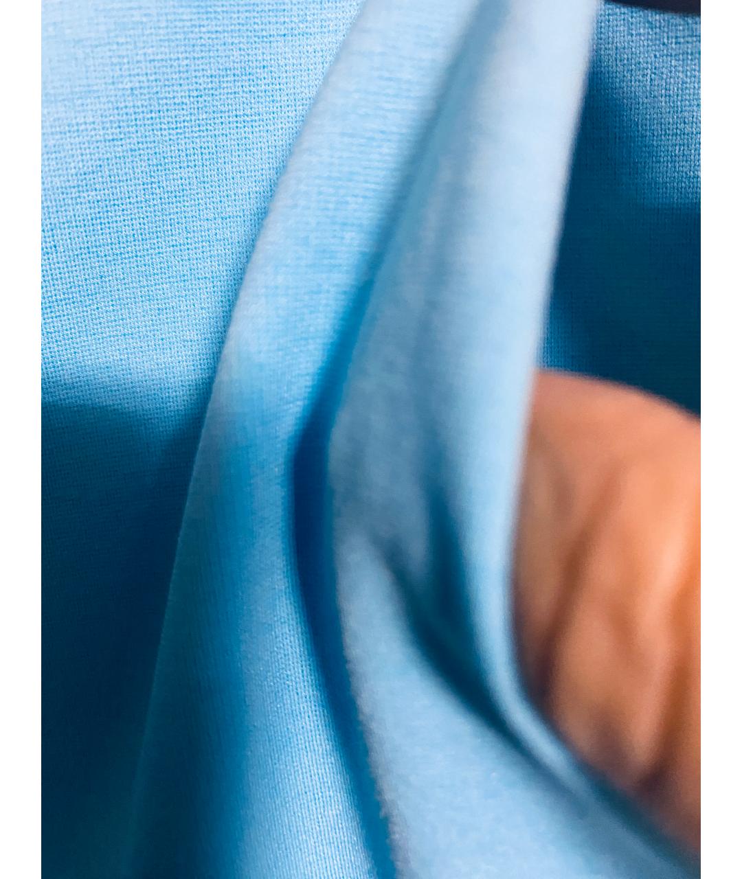 ESCADA Голубой вискозный костюм с брюками, фото 4