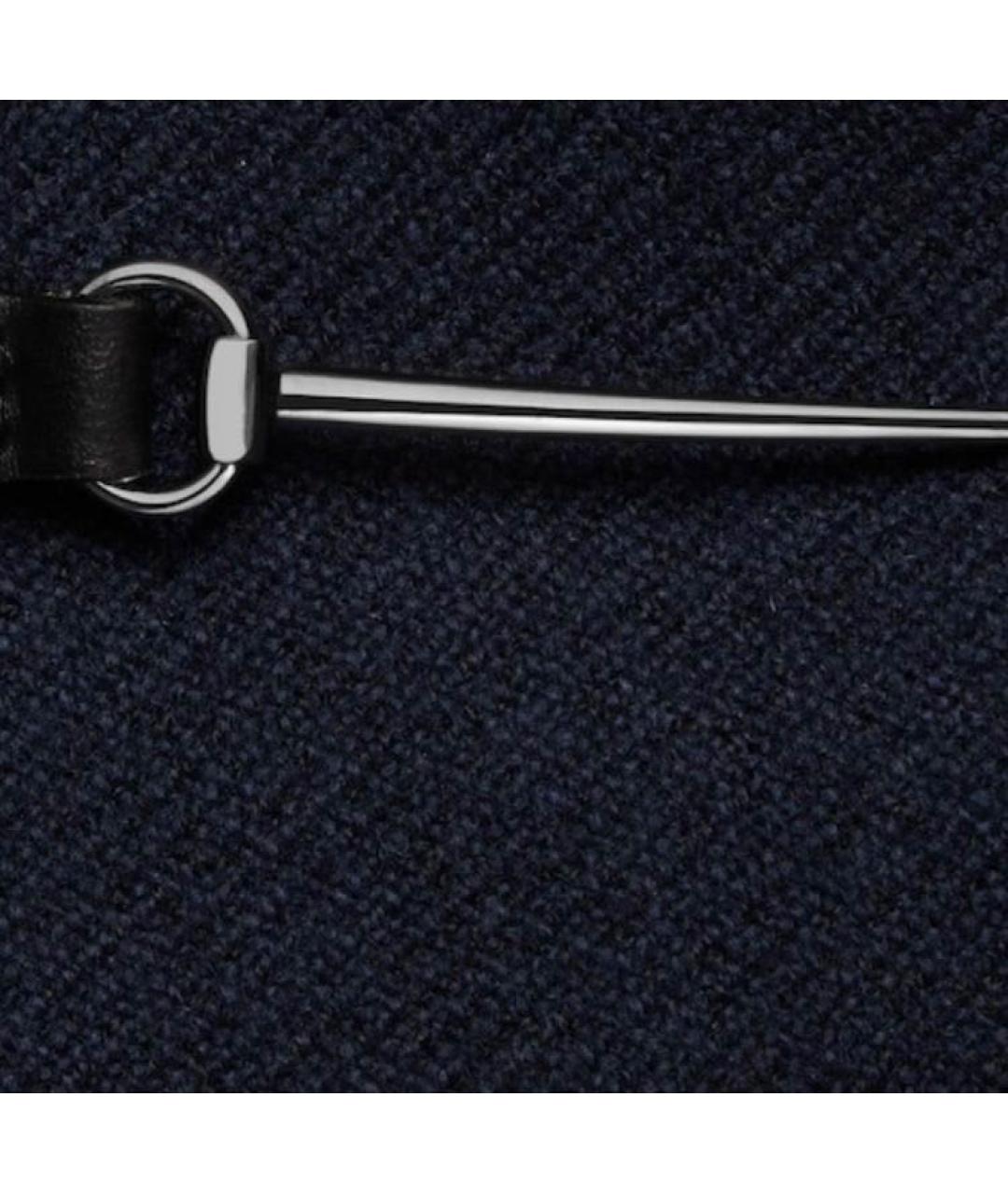 GUCCI Темно-синий кашемировый жакет/пиджак, фото 5