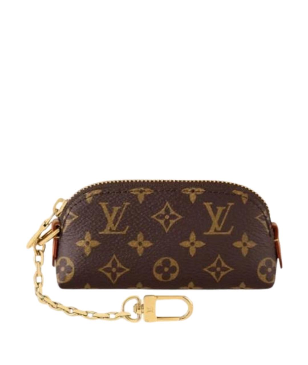 LOUIS VUITTON Коричневая косметичка, фото 1