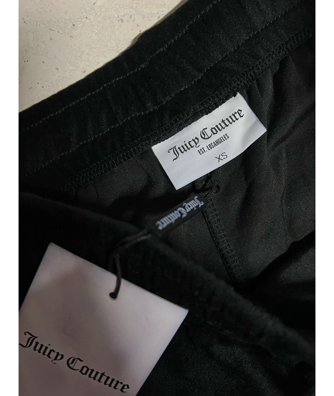 JUICY COUTURE Черный велюровый спортивные костюмы, фото 4